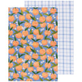 Lot de 2 torchons Pêches | Designobjekte & Geschenkideen