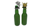 Set de 4 capsules de bouteille Casque Viking | Designproducten en originele cadeaus