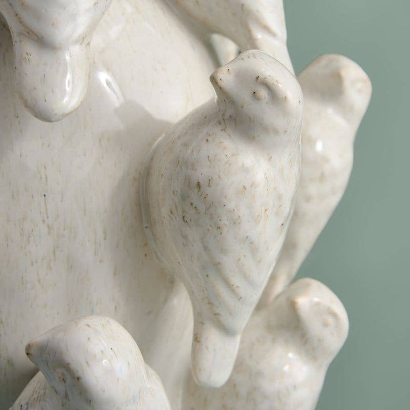 M. Oisillon White Vase