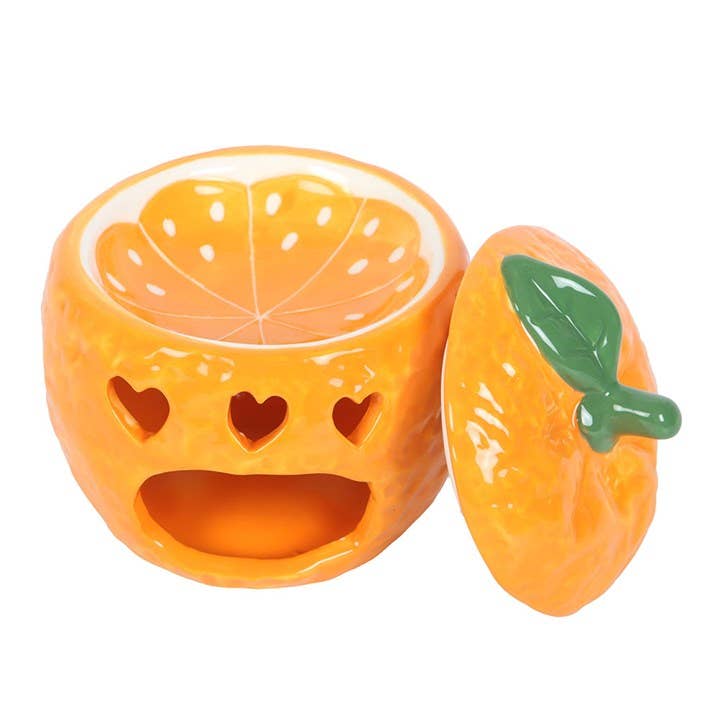 Brûleur d’huile en forme d’orange