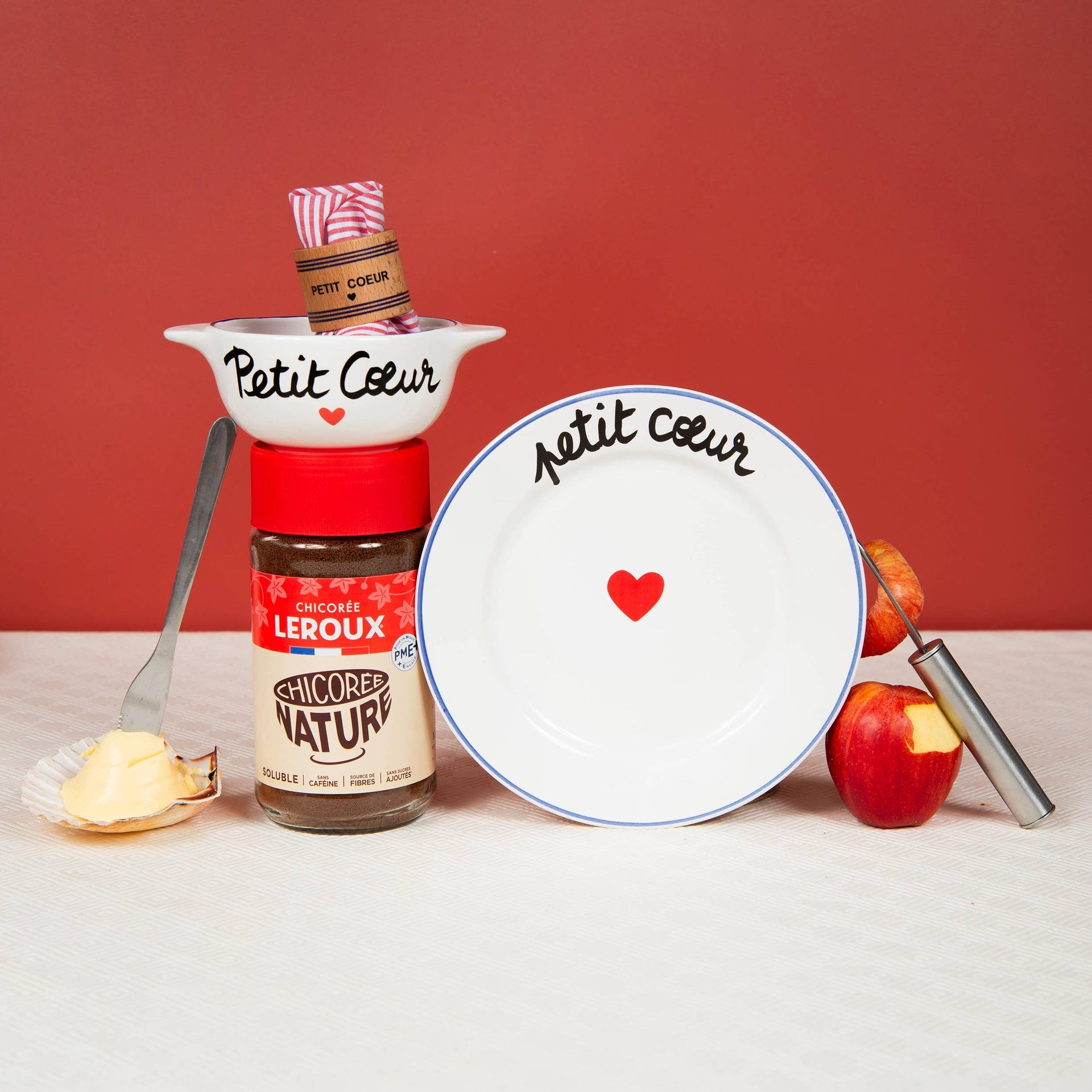 Assiette La Famille S’éclate - Petit Cœur | Designproducten en originele cadeaus