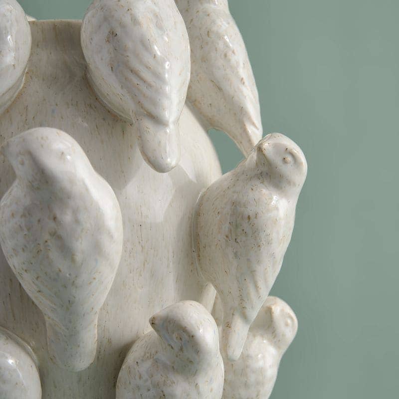 M. Oisillon White Vase