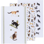 Lot de 3 torchons Chats | Designobjekte & Geschenkideen