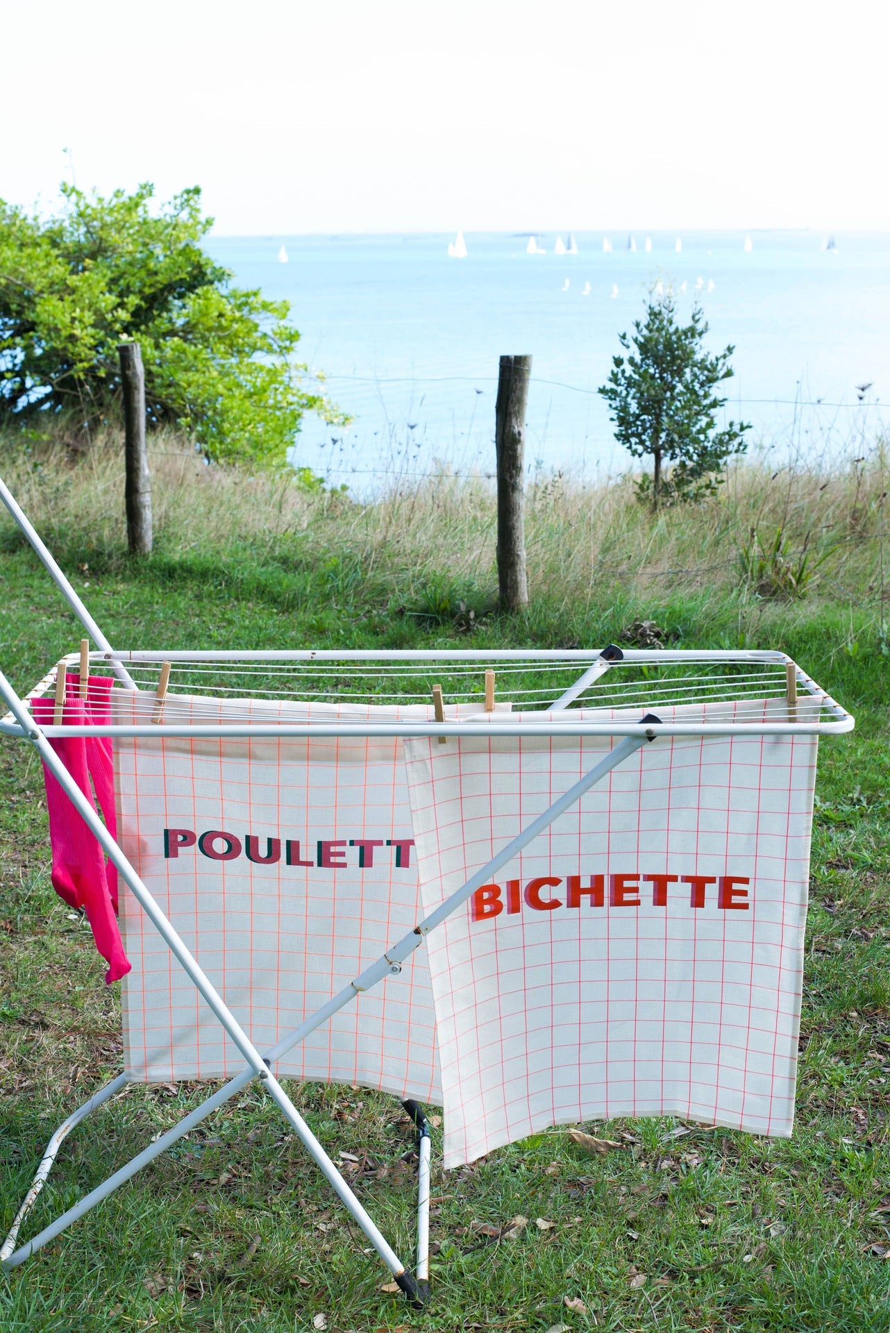 Torchon Bichette Les Petits Noms Pied de Poule – vue produit 3