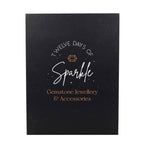 Weihnachts-Adventskalender mit Kristallschmuck, 12 Tage