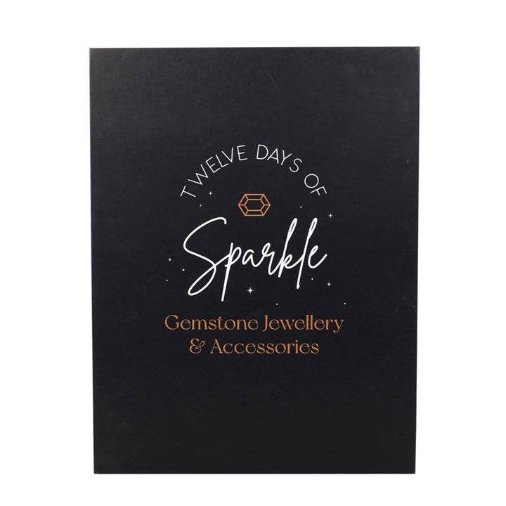 Weihnachts-Adventskalender mit Kristallschmuck, 12 Tage