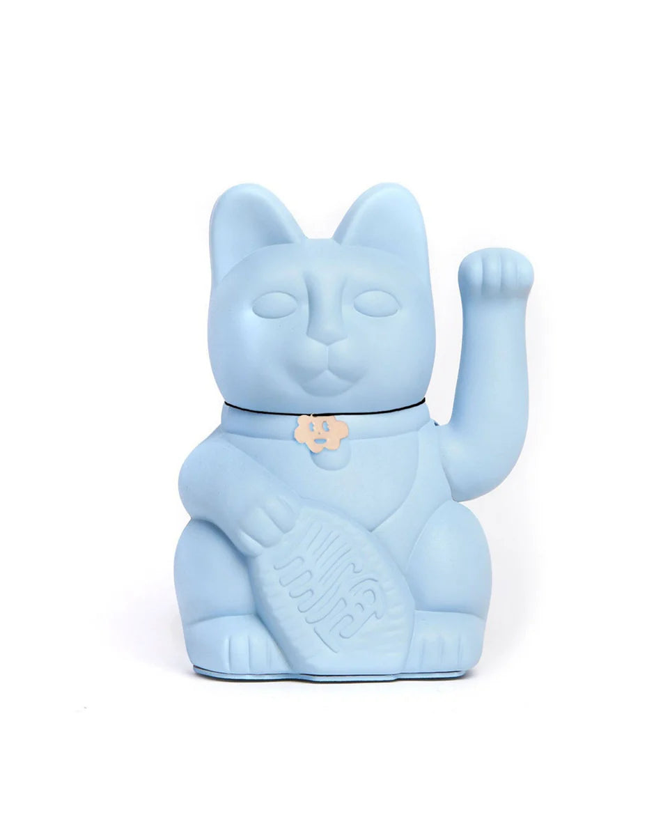 Oggetto regalo di design – chat chanceux bleu clair diminuto cielo 