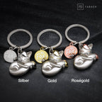 porte cles renard foxy fabach 