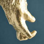 Wandleuchte Gorilla Jungle Jack gold