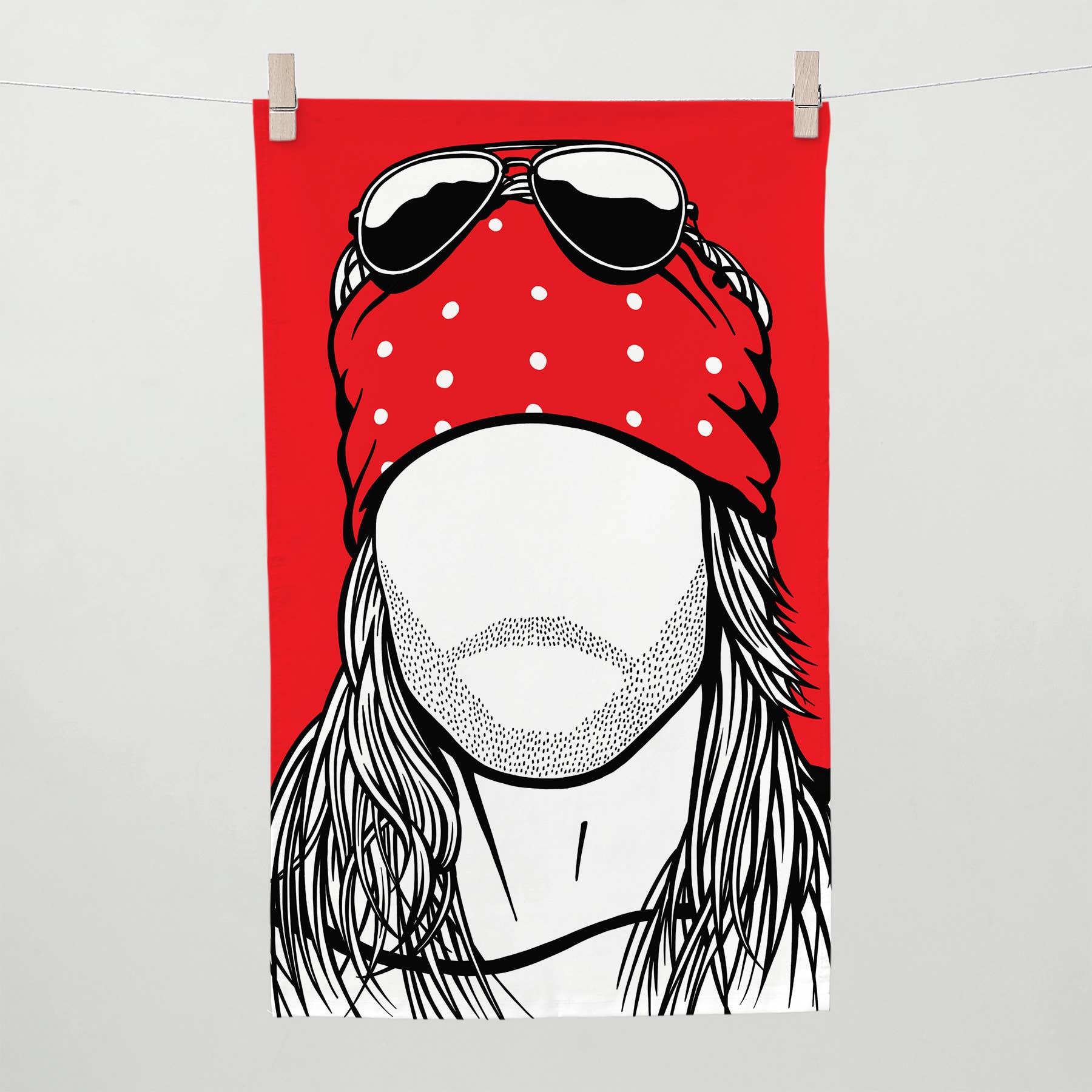 Oggetto regalo di design – torchon guns n rose axl rose ttf_ax 04356172