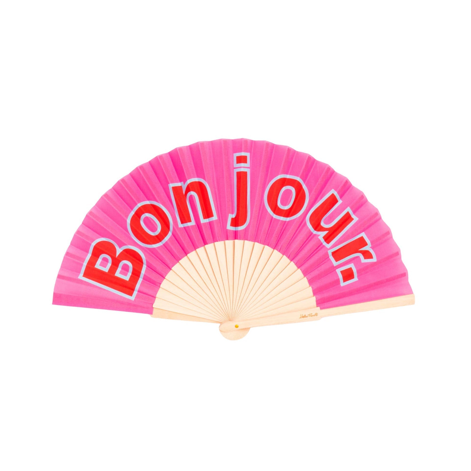 Fan Rose Bonjour Helio Ferretti