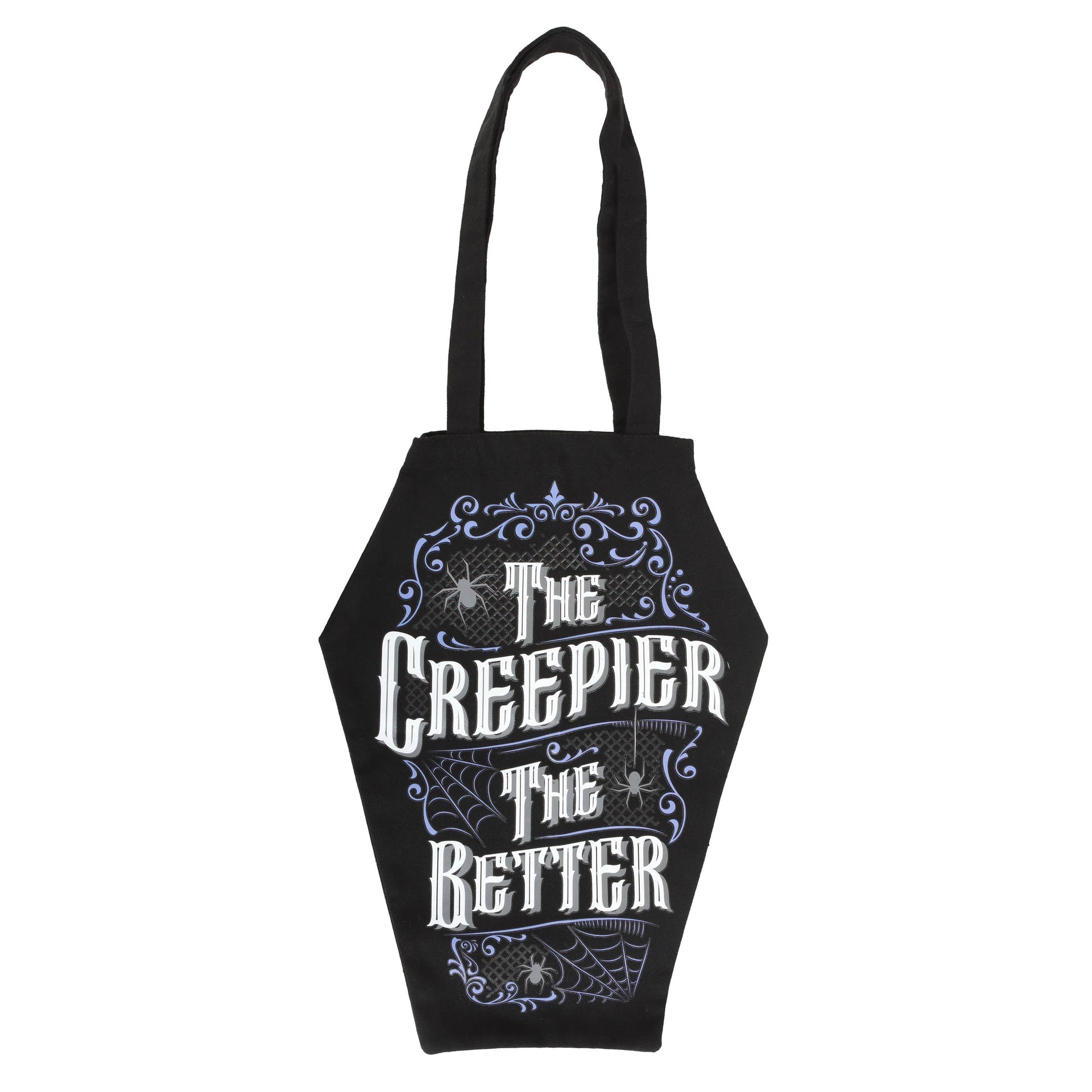 Sac cabas en forme de cercueil « The Creepier the Better »