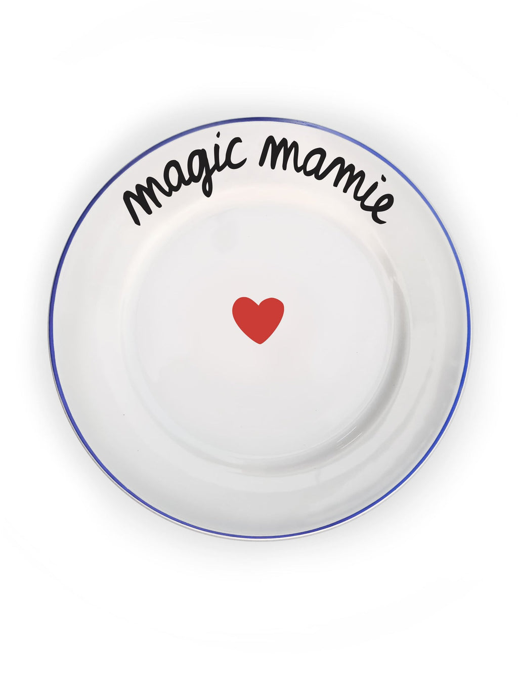 Assiette La Famille S’éclate - Magic Mamie | Objetos de diseño y regalos originales