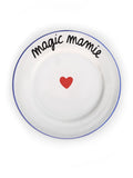 Assiette La Famille S’éclate - Magic Mamie | Objetos de diseño y regalos originales