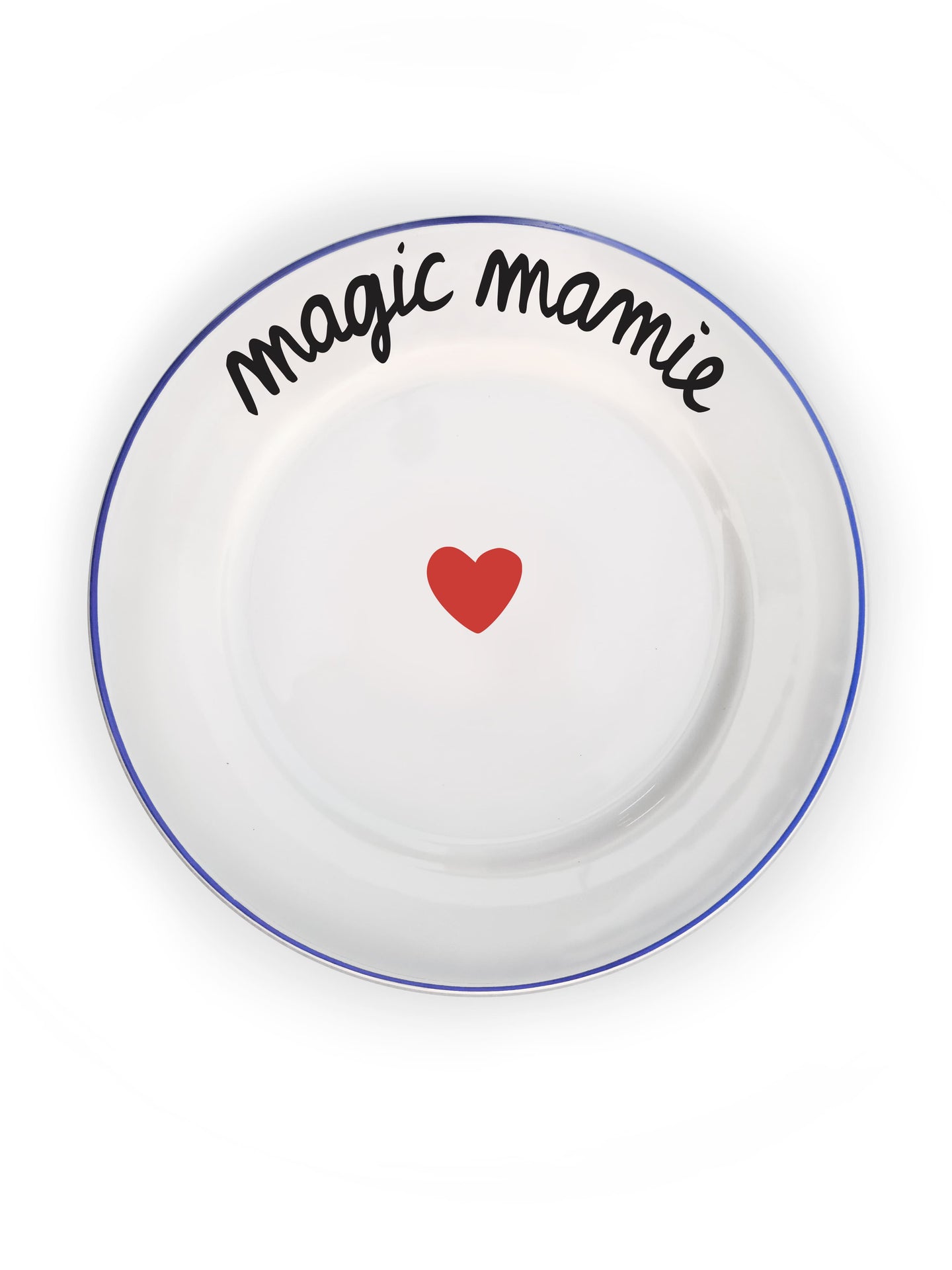 Assiette La Famille S’éclate - Magic Mamie | Designproducten en originele cadeaus