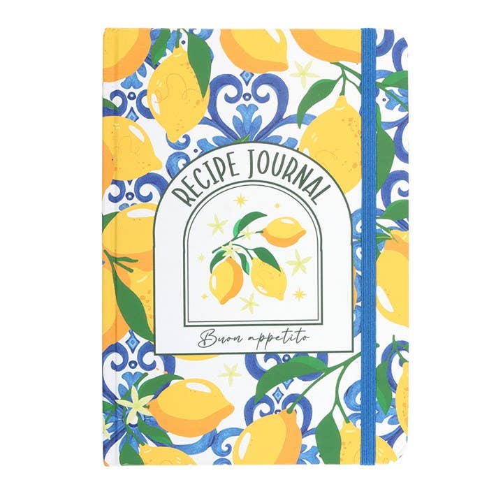 Journal de recettes A5 Citrons italiens