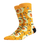 Design-lahja – chaussettes funky avocat mrcol