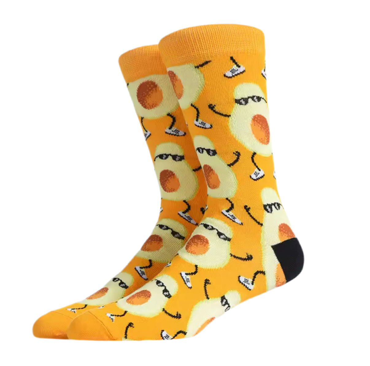 Design-lahja – chaussettes funky avocat mrcol