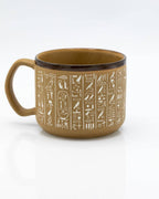 Oggetto regalo di design – Mug Gravée à la Main Hiéroglyphes (430 ml) – produit scientifique Cognitive Surplus EU, vue 2