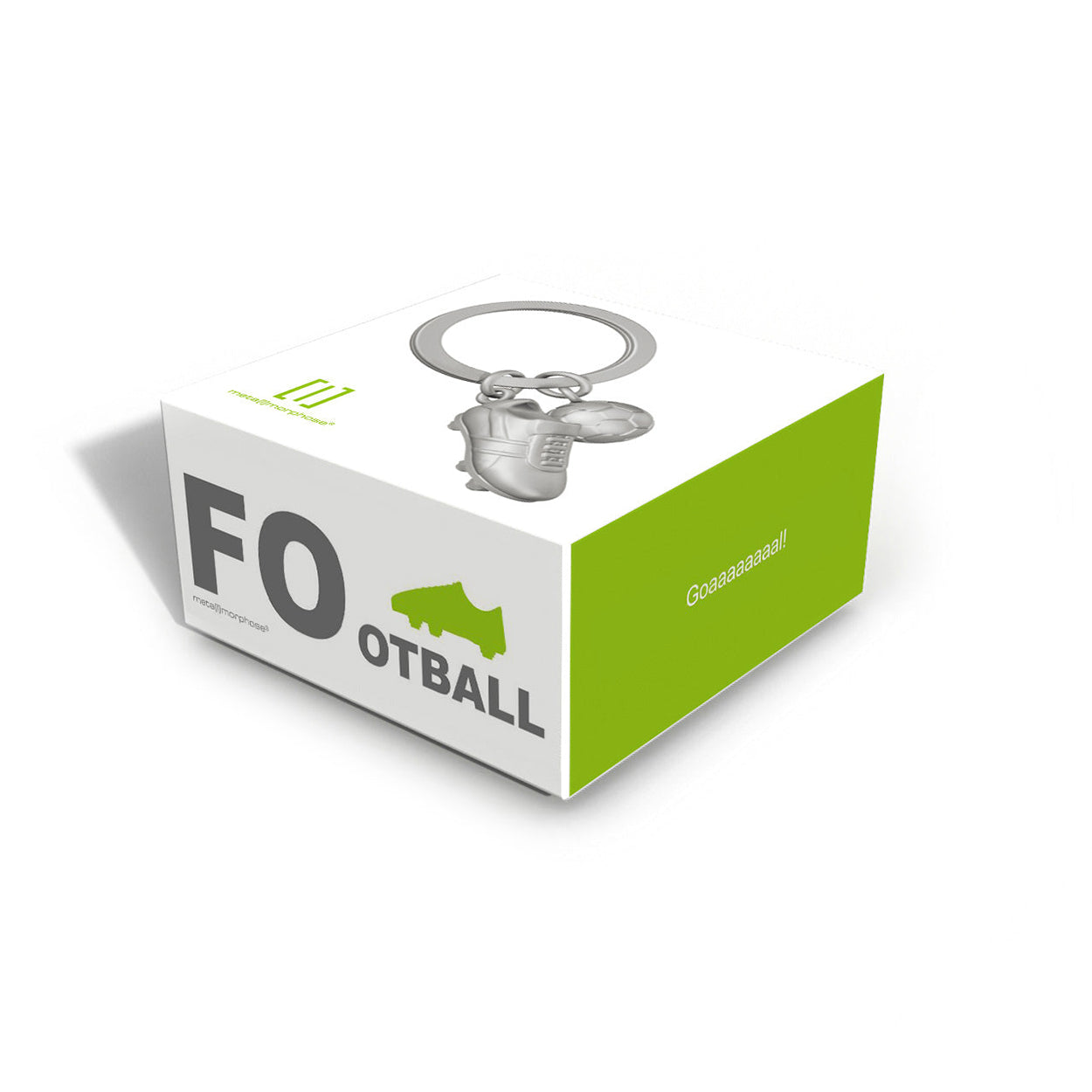 Oggetto regalo di design – porte cles foot metalmorphose