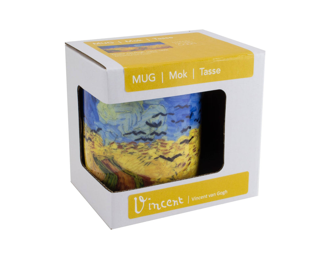 Mug Van Gogh - Champ de blé avec corbeaux, Auvers