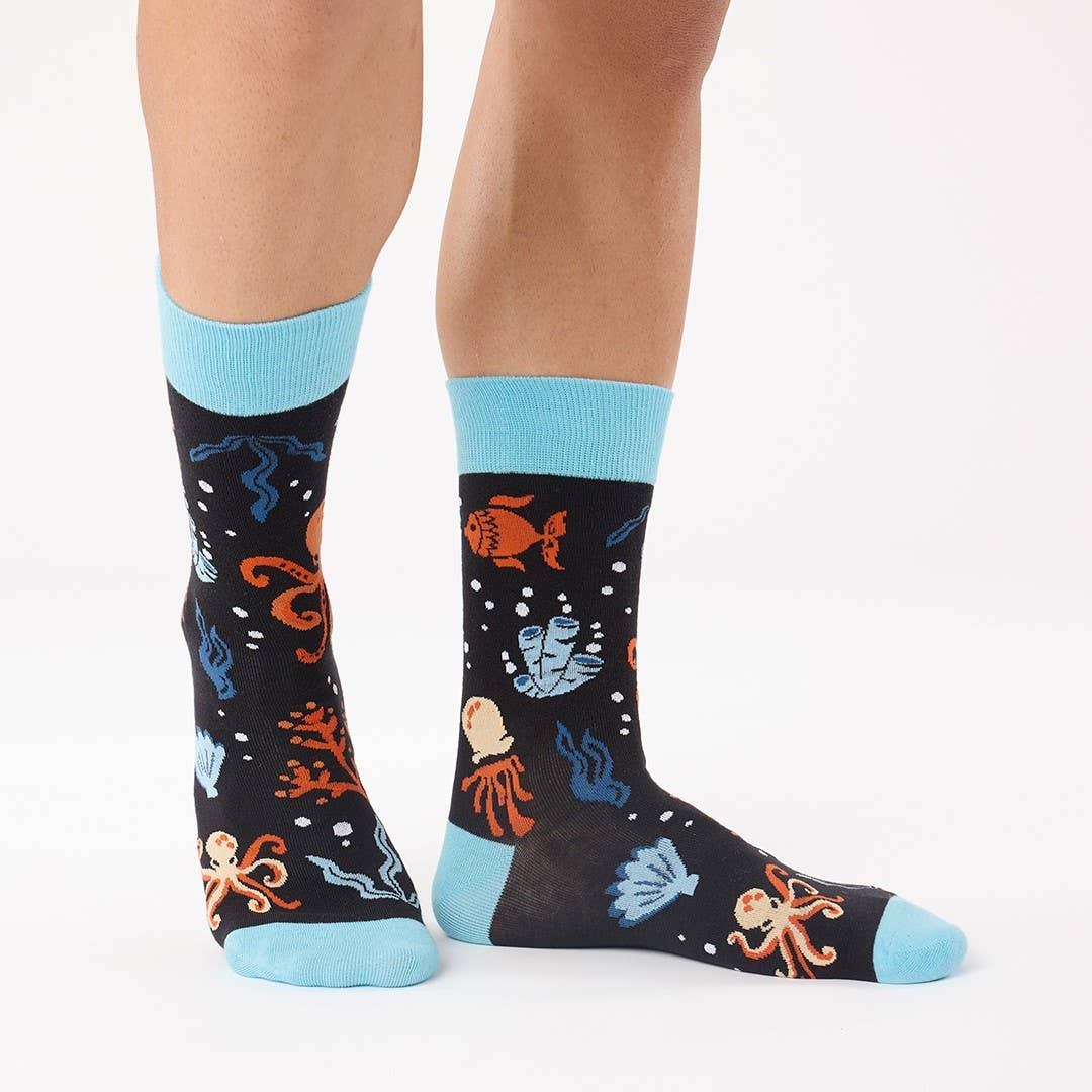 Chaussettes unisexes mi-hautes en coton sans coutures PULPO