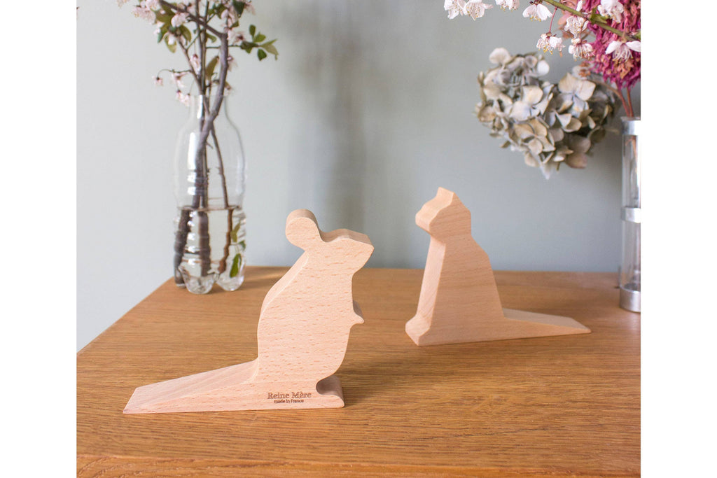 Cale-porte en bois Souris Mimi | Objetos de diseño y regalos originales