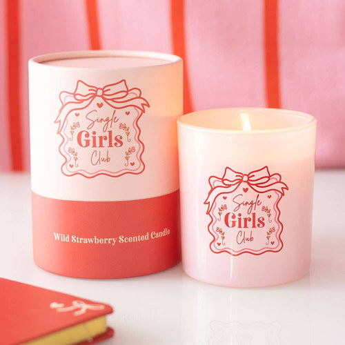 Bougie Club des Filles Célibataires - Fraise Sauvage | Designproducten en originele cadeaus