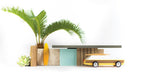 Voiture en Bois Candycar World - Break avec Planche de Surf