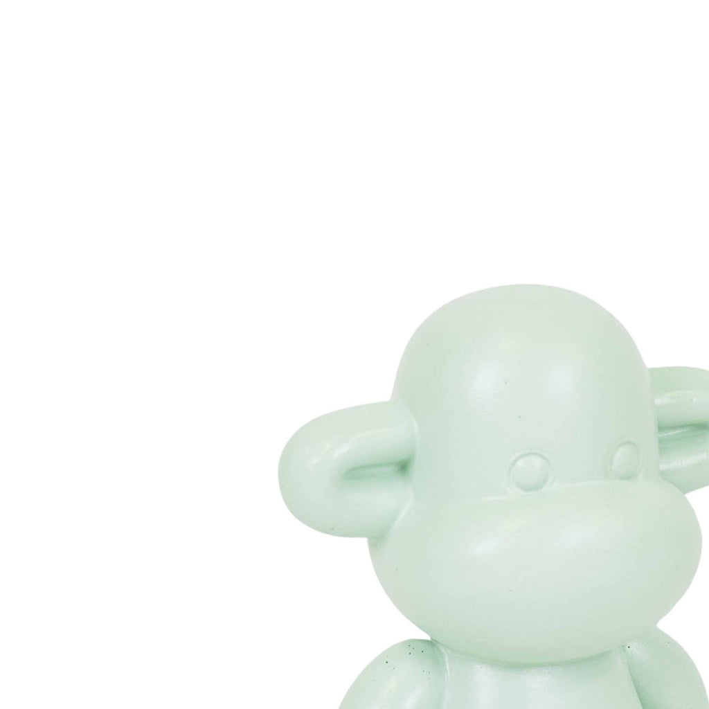 Ornement - Figurine Singe 'La Légende' - Polyrésine - Vert menthe - 11x7x19cm | Designproducten en originele cadeaus