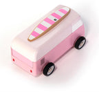 Holzauto Candycar World - Rosa Strandbus