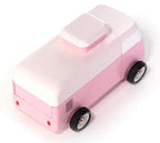 Holzauto Candycar World - Rosa Strandbus