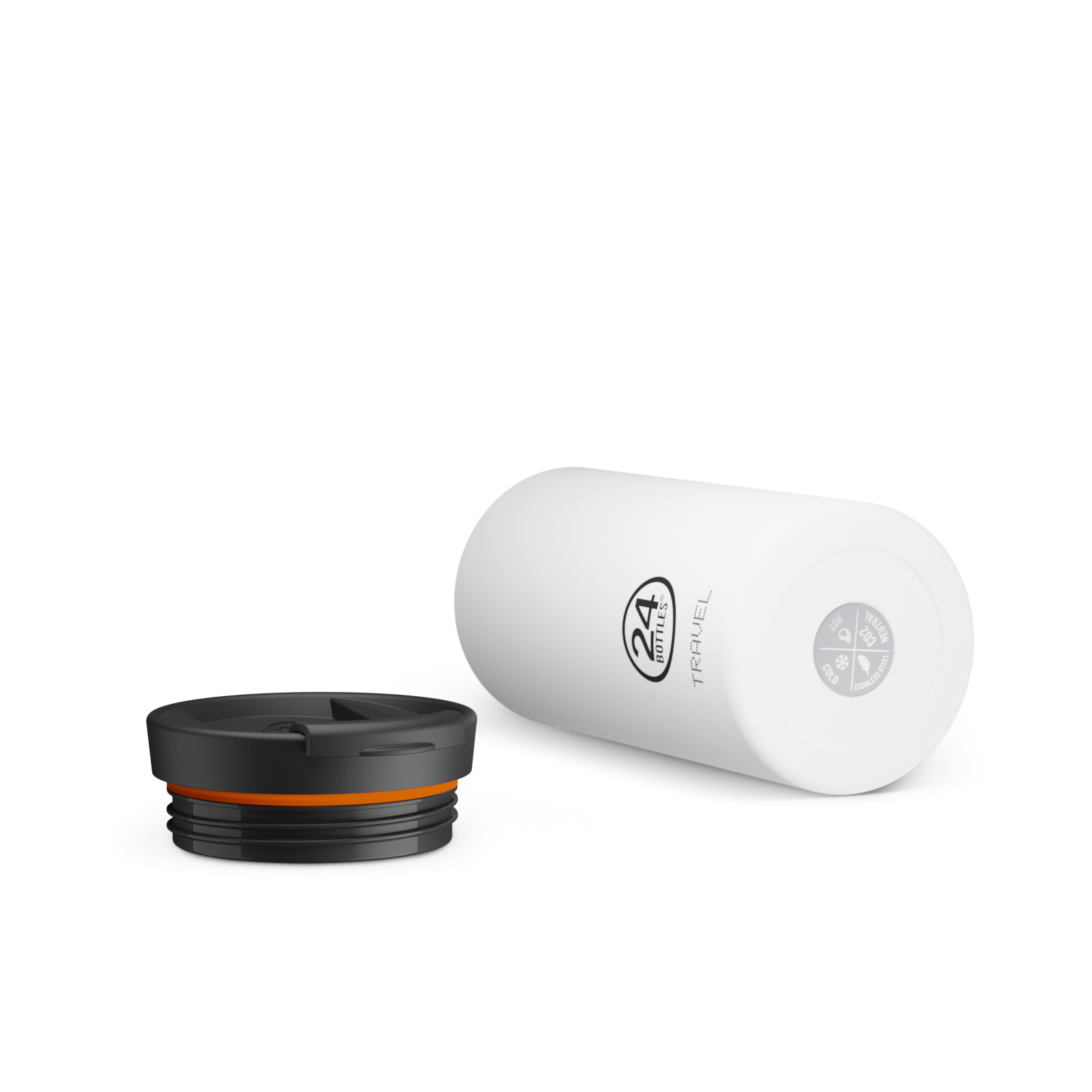 Travel Tumbler | Ice White - 600 ml