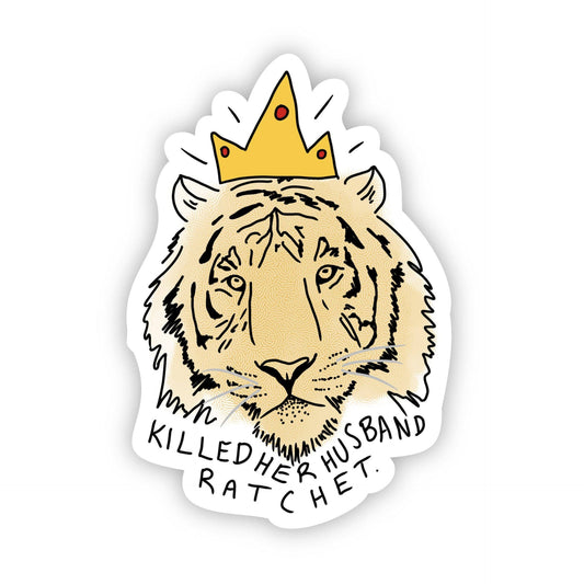 Sticker Roi Tigre