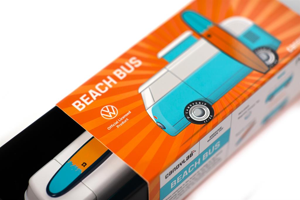 Voiture en Bois Candycar World - Van de Plage Océan
