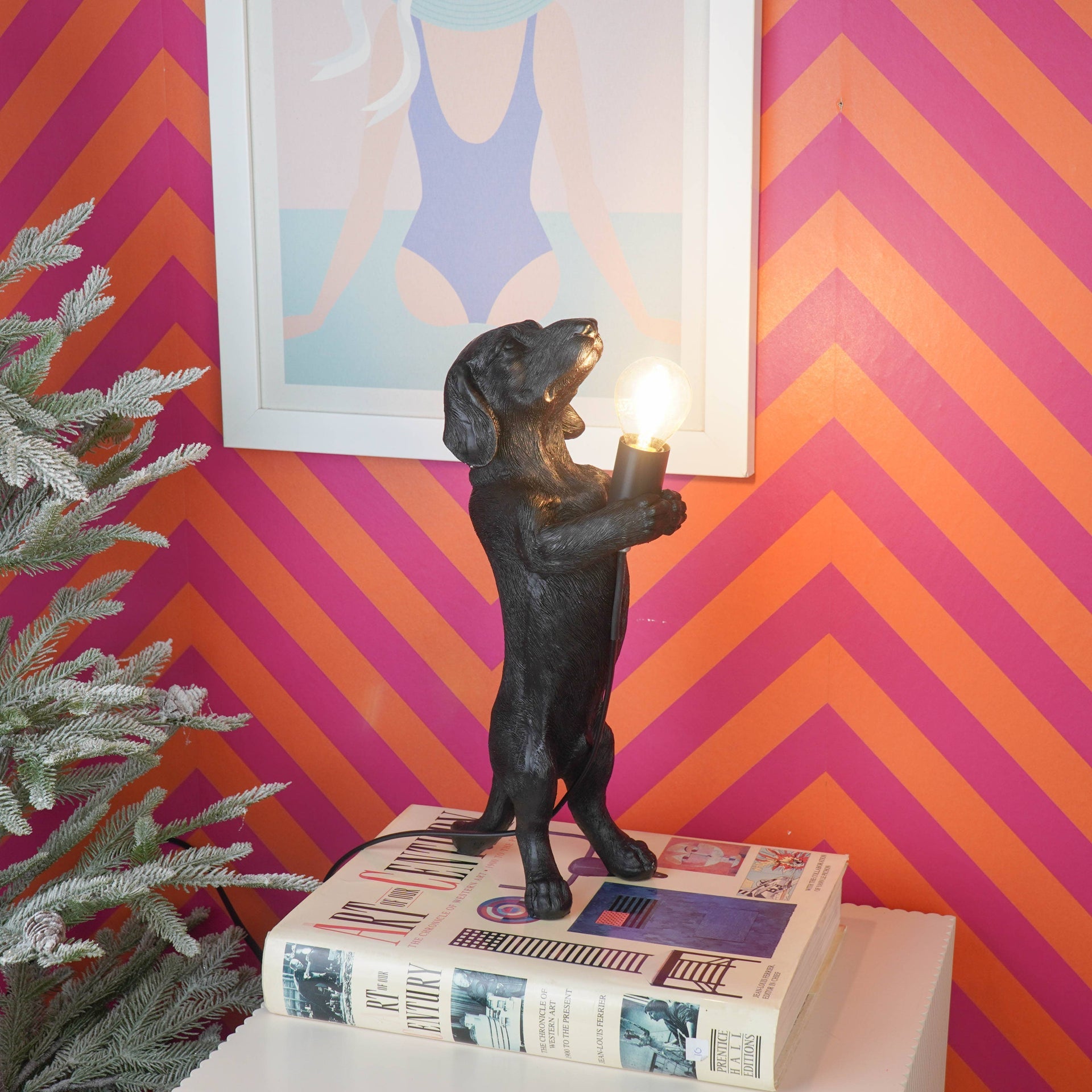 Lampe Teckel - Noir