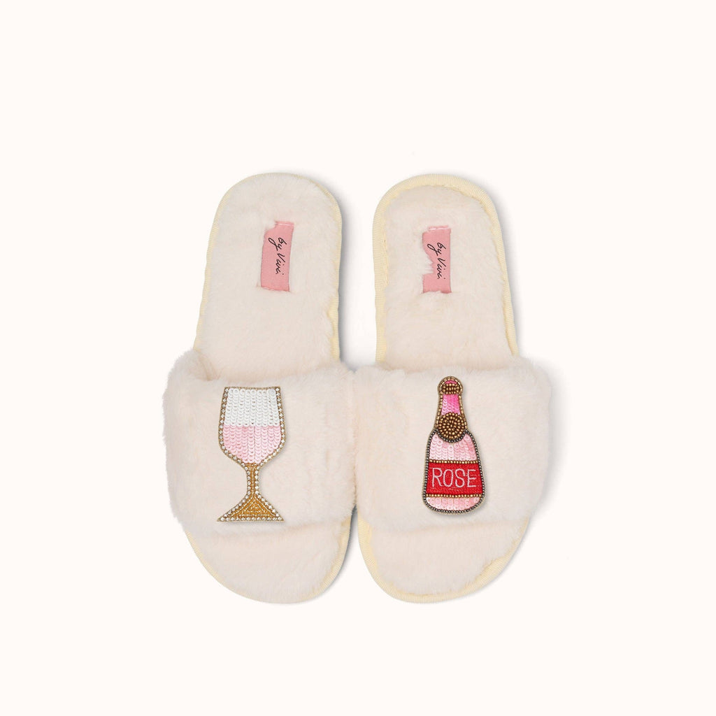 Paire de broches pour Chaussons - Vin Rosé | Designproducten en originele cadeaus