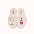 Paire de broches pour Chaussons - Vin Rosé | Designproducten en originele cadeaus