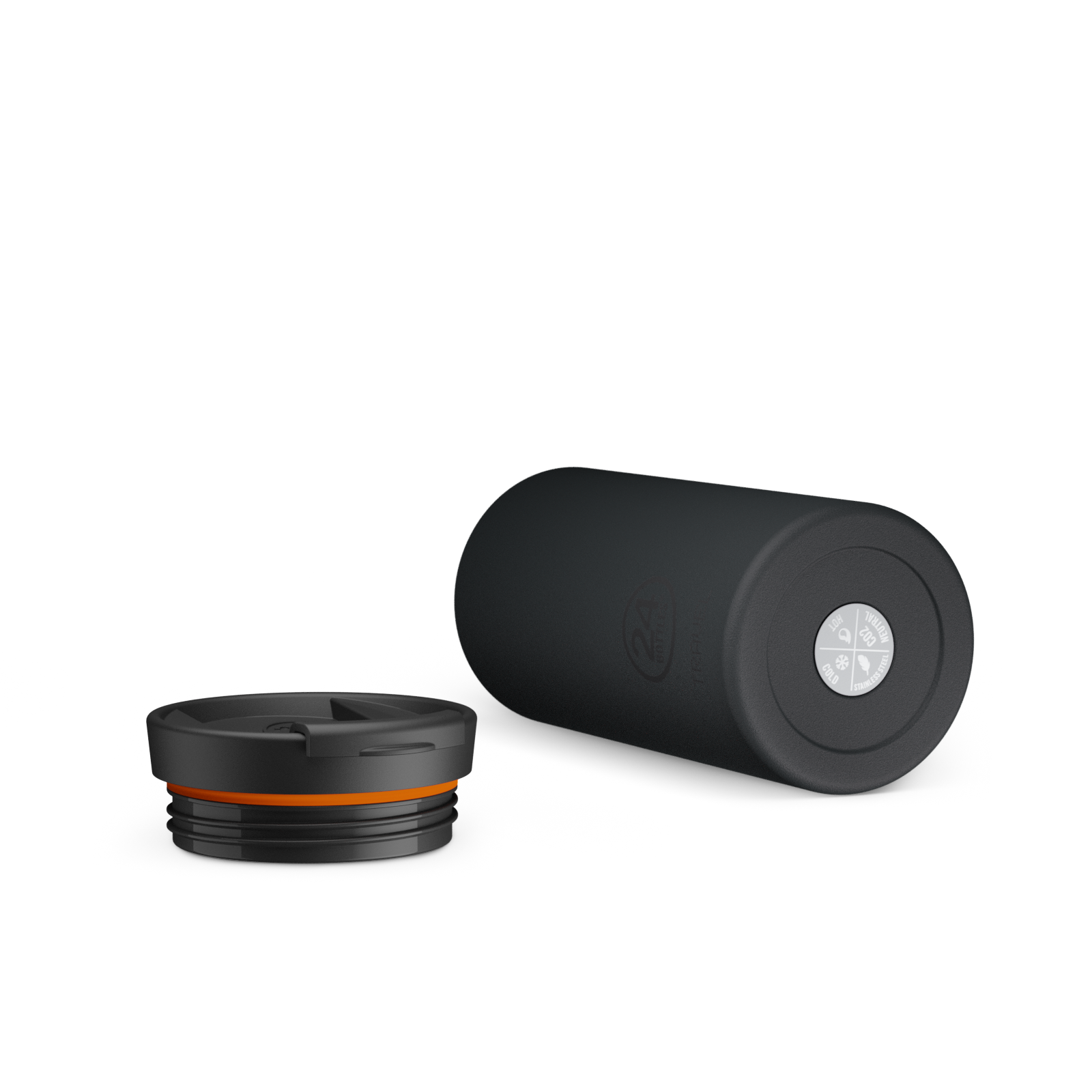 Travel Tumbler | Tuxedo Black - 600 ml