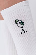 Chaussettes brodées Hugo Spritz | Oggetti di design e regali originali