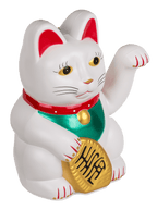 Chat Chanceux Classique Blanc – vue 12