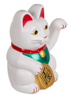 Chat Chanceux Classique Blanc – vue 13