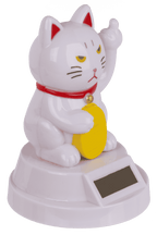 Chat porte-bonheur – Angry chat, avec solaire cellule, 8 cm – vue 5