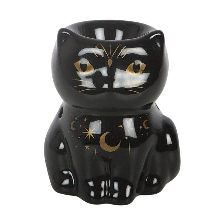 Brûleur d'huile Magick Chat Noir