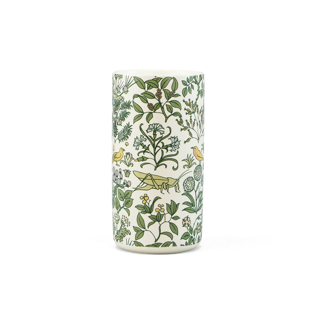 Vase en céramique Voysey Jardin botanique Faune et flore