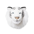Décoration Murale Peluche Albert le Tigre Blanc - Wild & Soft