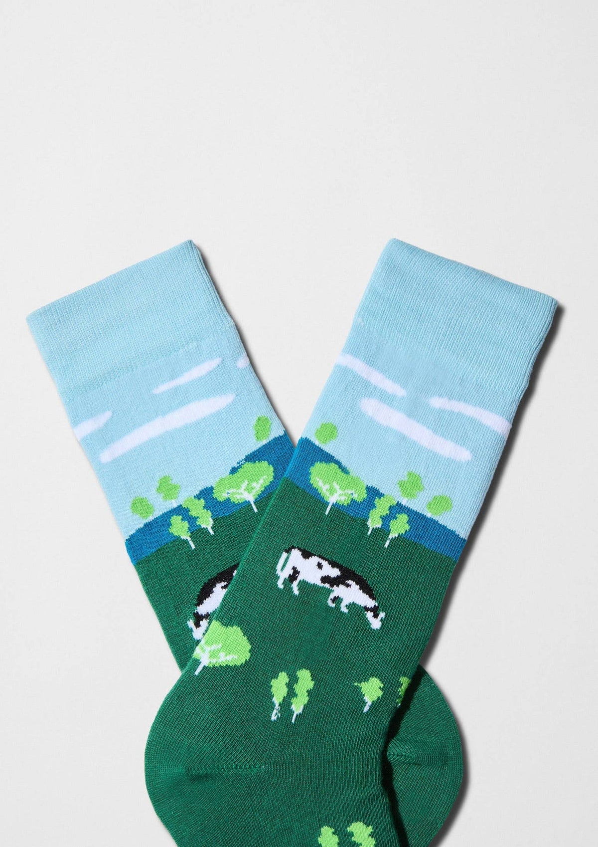 BeFarm - Chaussettes coton biologique: Vert / 41/46