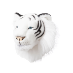Décoration Murale Peluche Albert le Tigre Blanc - Wild & Soft