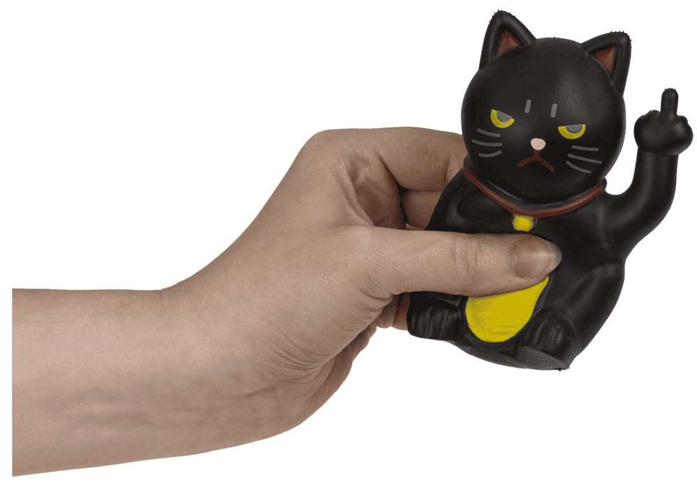 Anti stress jouet – Angry chat, 7, 5 cm – vue 11