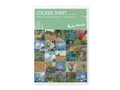 Planche d'autocollants Claude Monet
